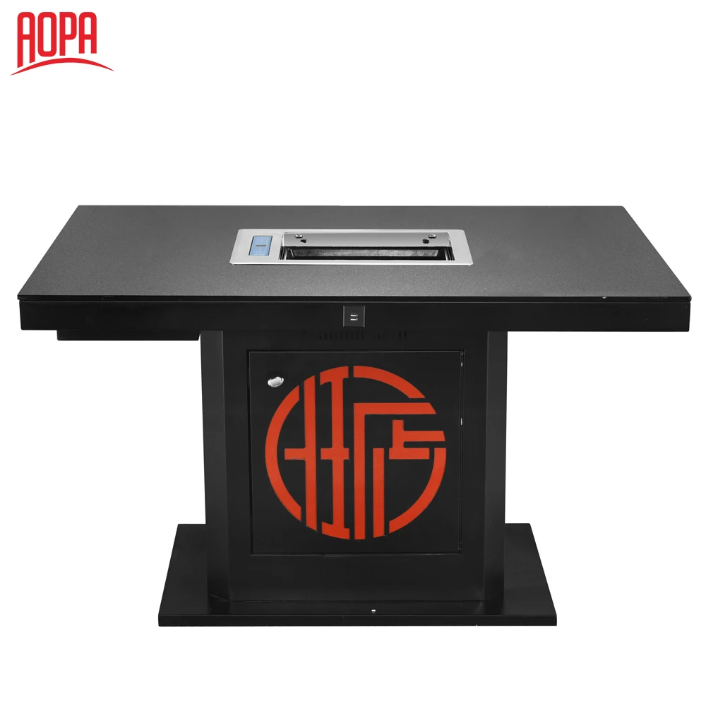 AOPA Korean Hot Pot BBQ Tables For Restaurant