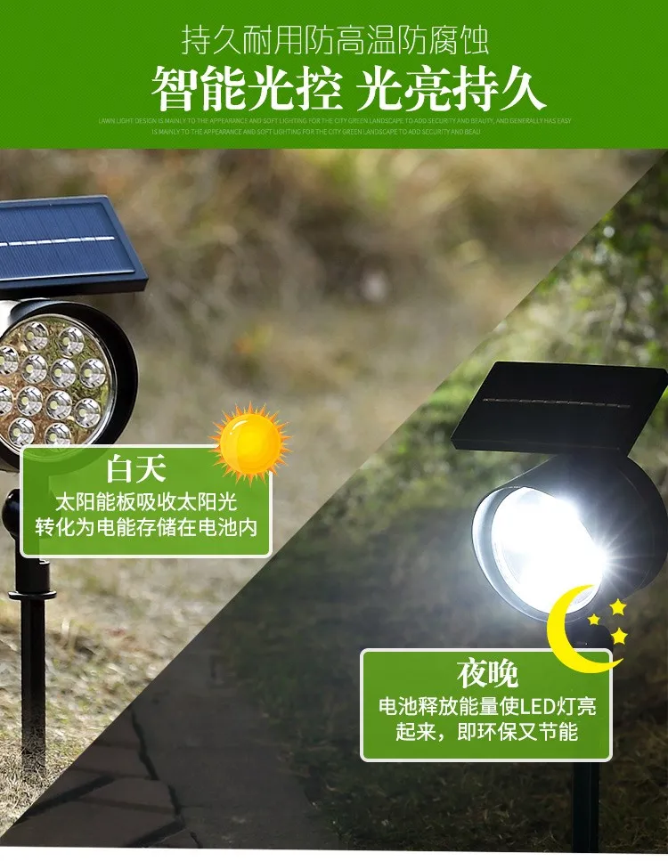 
China manufacture landscape Garden Solar Lamp 
