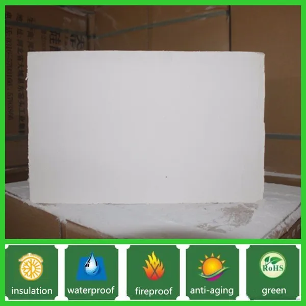Thickness 25mm-115mm Fireproof Thermal Insulation Board Plant Sealing Calcium Silicate Plate fireproof Calcium Silicate Boards
