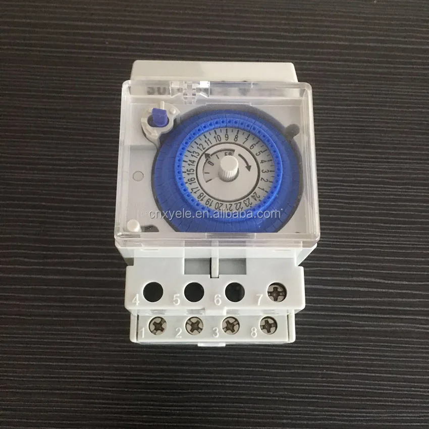 Timer 24 hours Daily Programmable 15mins Setting Mechanical Timer Switch SUL181D