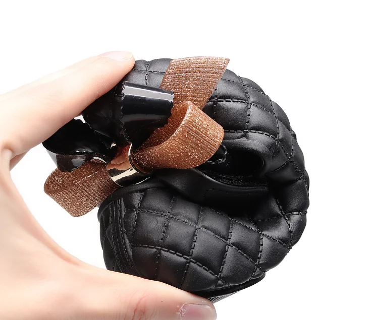 
2019 check pattern mickey bow knot jelly shoes for kids 