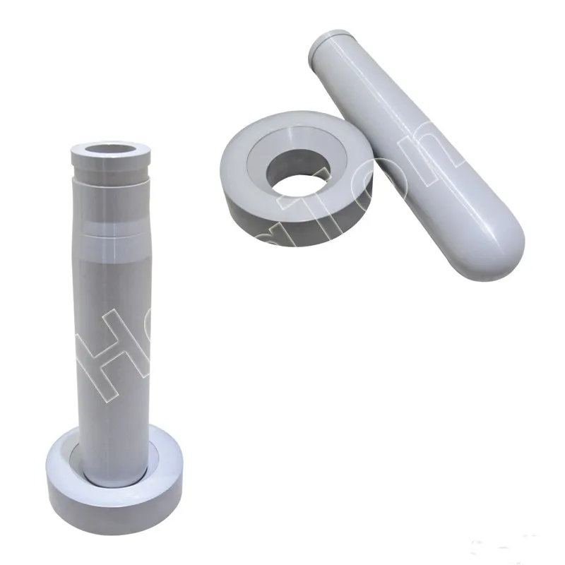 HT top quality Si3N4 ceramic tube silicon nitride stopper pipe