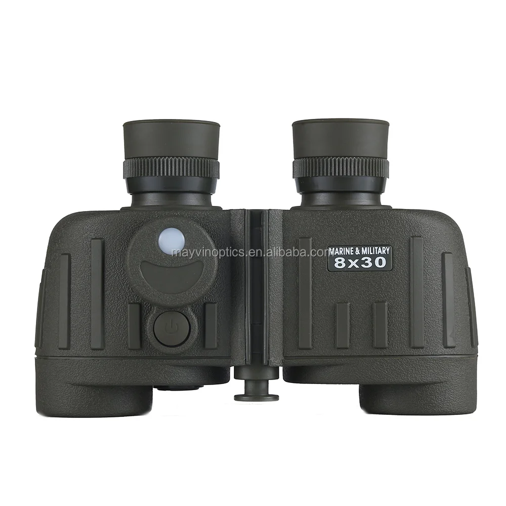 Лучшая цена на заводе морской бинокль 7X30 с компасом водонепроницаемый Porro бинокль телескоп с внутренним дальномер для продажи