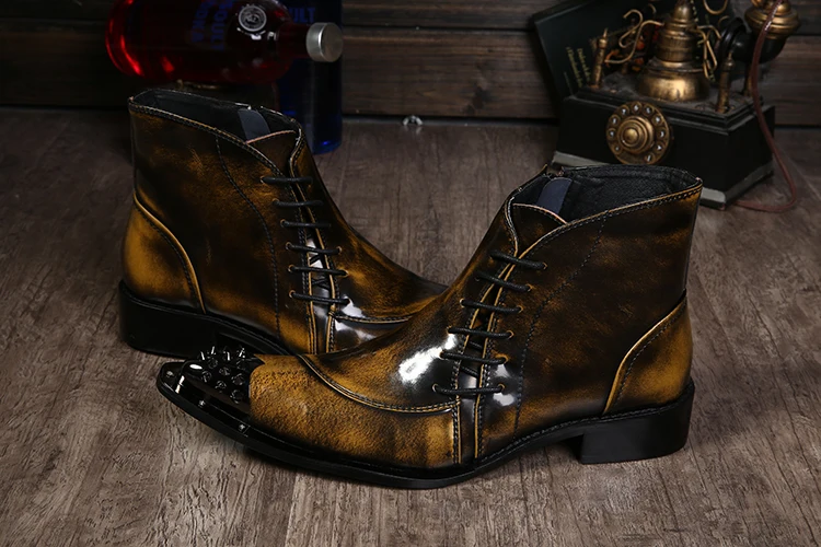 NA048 Горячая sellfactory продавать ручной работы из кожи; Деловая Мужская обувь; Мужские туфли на высоком каблуке с острым носком; Женская обувь; Носок с металическим наконечником на носке, увеличивающие рост; Модная обувь под платье