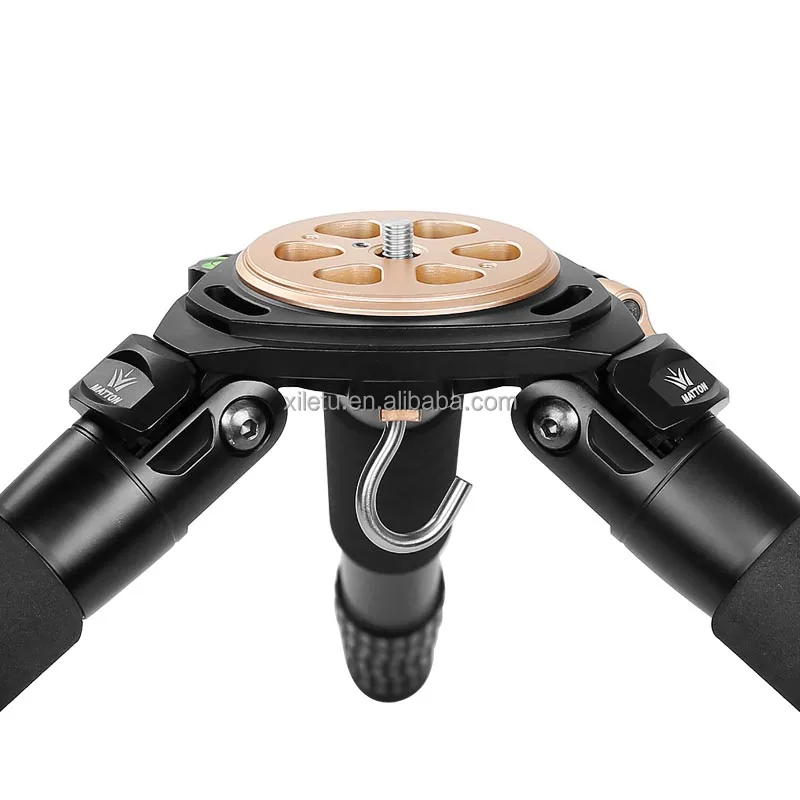 
2019 New GT-424C Bird Watching Professional Stable Panoramic Carbon Fiber Tripod For dslr Digital Video Camera 