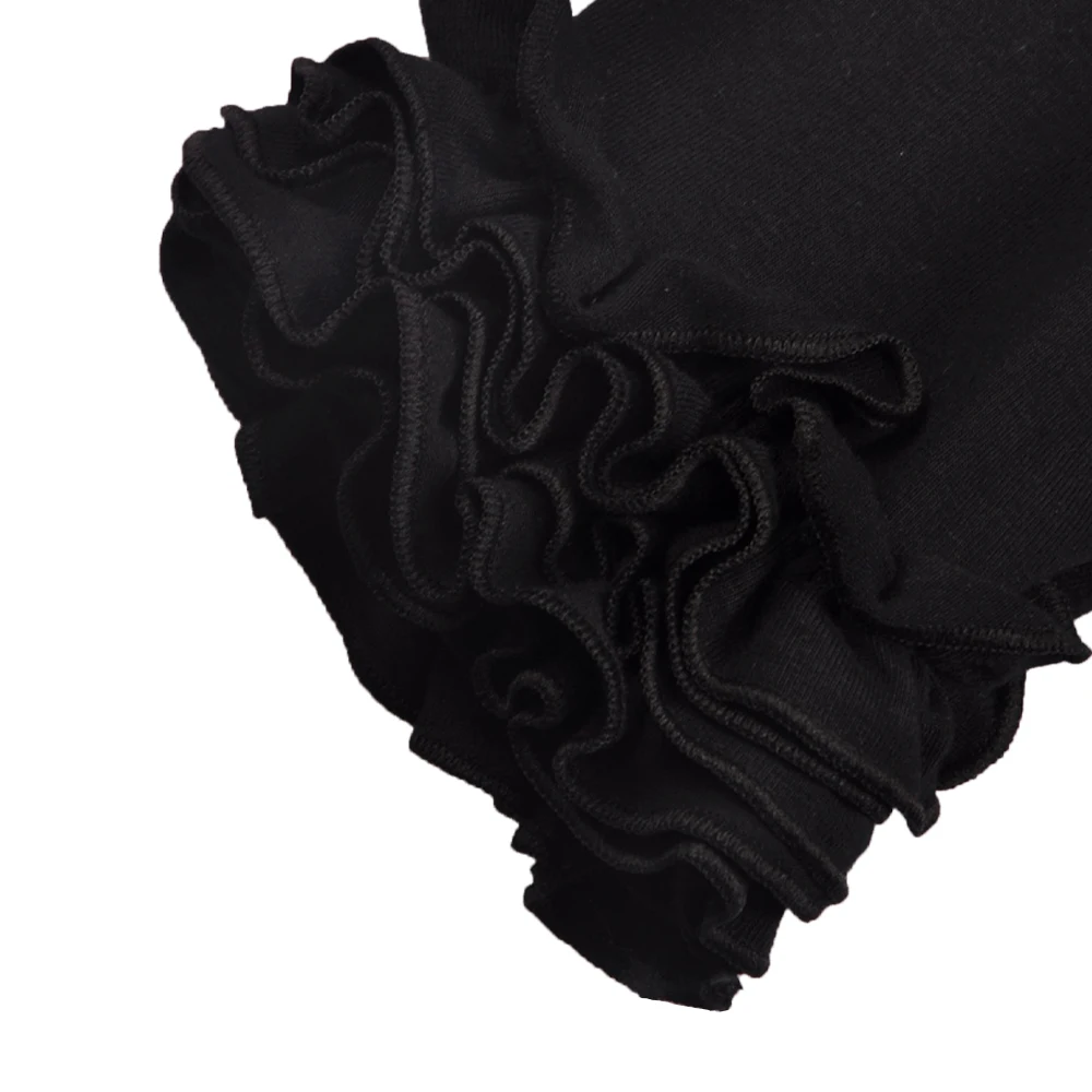 New style wholesale children clothes ruffle match set fall winter girls boutique set