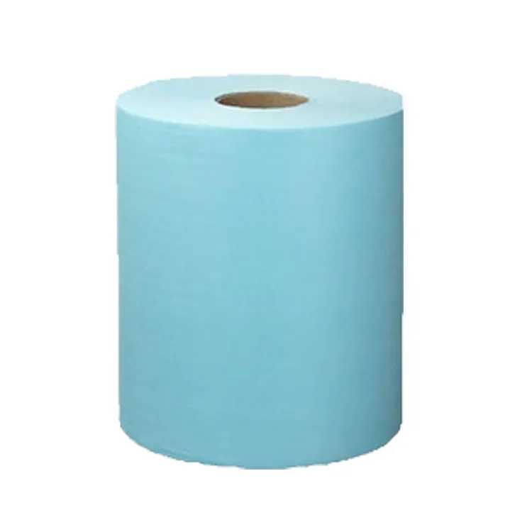 Ample Supply Spunlace Polyester Woodpulp Nonwoven Fabric Roll