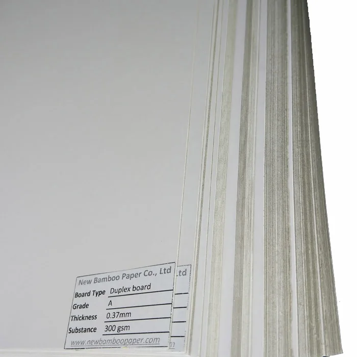 
250gsm .300gsm .350 gsm .400gsm paper duplex board one side coated 