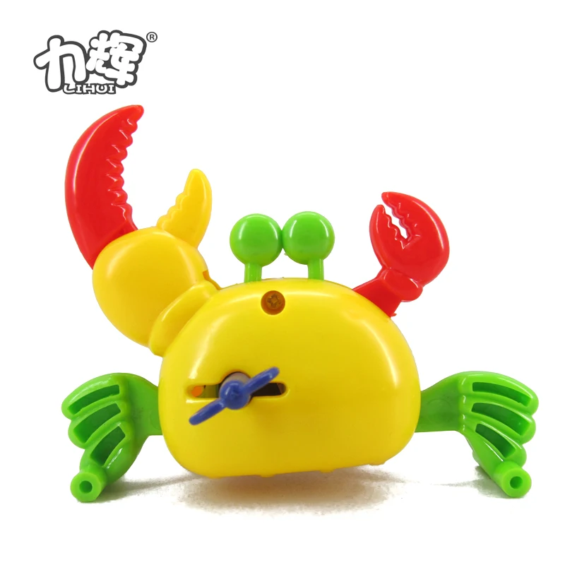 Amusing awesome king crab wind up toy mechanism for little children