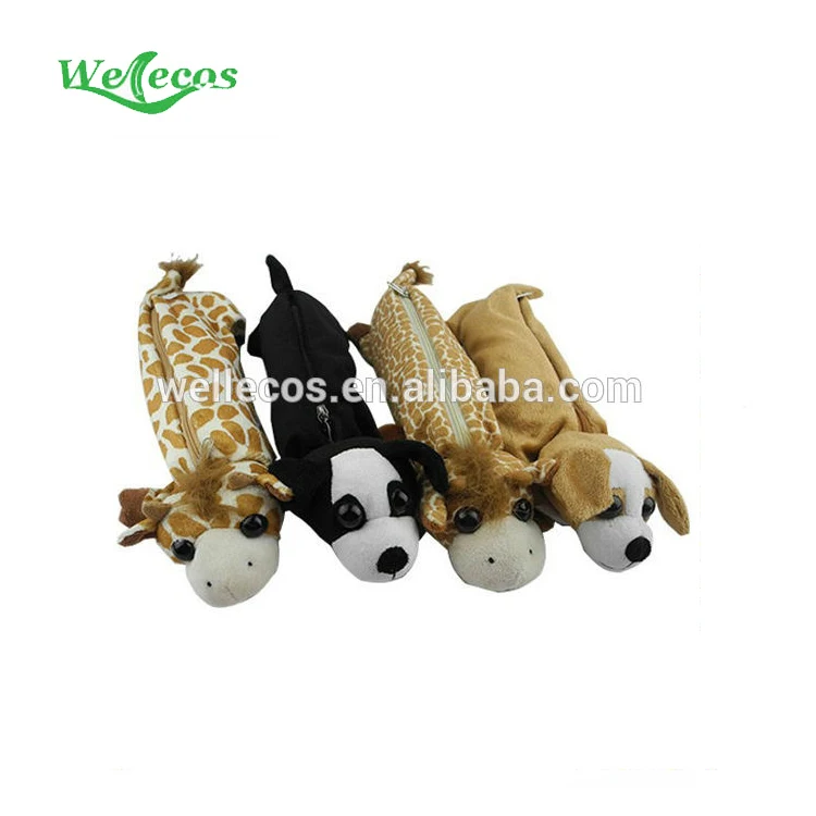 Cute Plush Dog Pencil Case