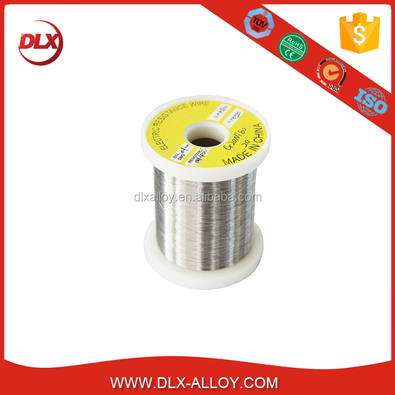 Устойчивое Сопротивление Nikrothal 80 Нихром Ni80Cr20 Нагрева Провода