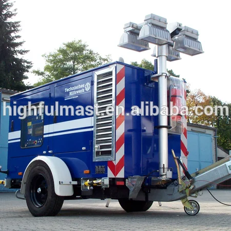 
2-10m portable pneumatic telescopic mast pole with tripod for antenna using 