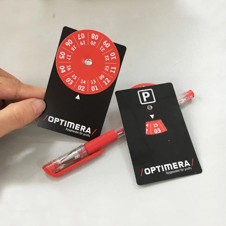 Car parking timer automatic car parking disc