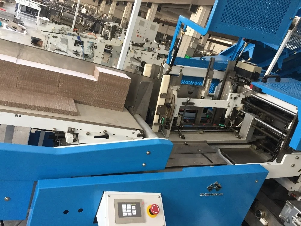 HCM390 High speed Automatic case maker machine apply to hardcovers notebook covers desk calendars