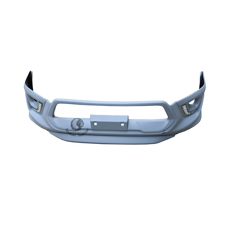 
ABS no paint big front bumper for hilux revo 4wd car accessories protection parts car bumpers 