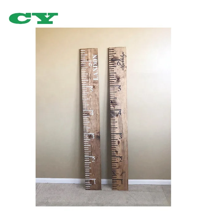 Линейка для детского роста подарок дня рождения деревянная