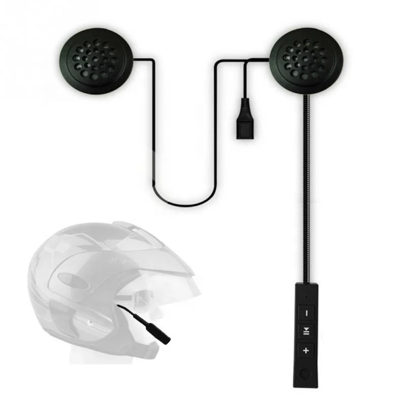 Новая Bluetooth защита от помех для мотоциклетного шлема наушники Hands Free casco para motocicleta может соединяться с мобильным (62165143556)