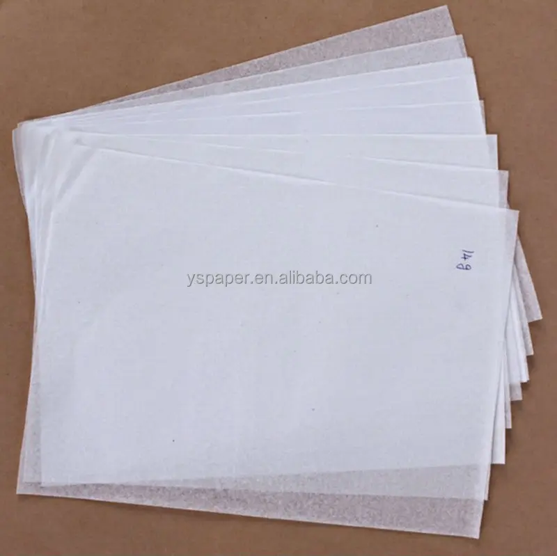 
14g-28g white tissue paper/glassine paper/wax paper 
