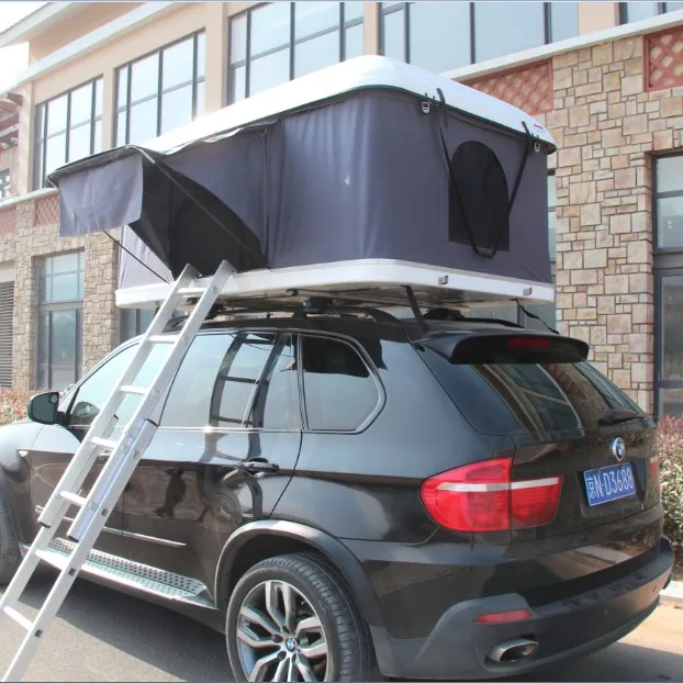 Fiberglass Cheapest Hard Shell Car Roof Top Tent for Sale with Annex USA, EU, Japan and Kore, Camping Adventure Kings
