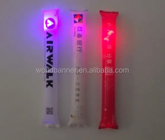 Printing led thunder light up cheering sticks
