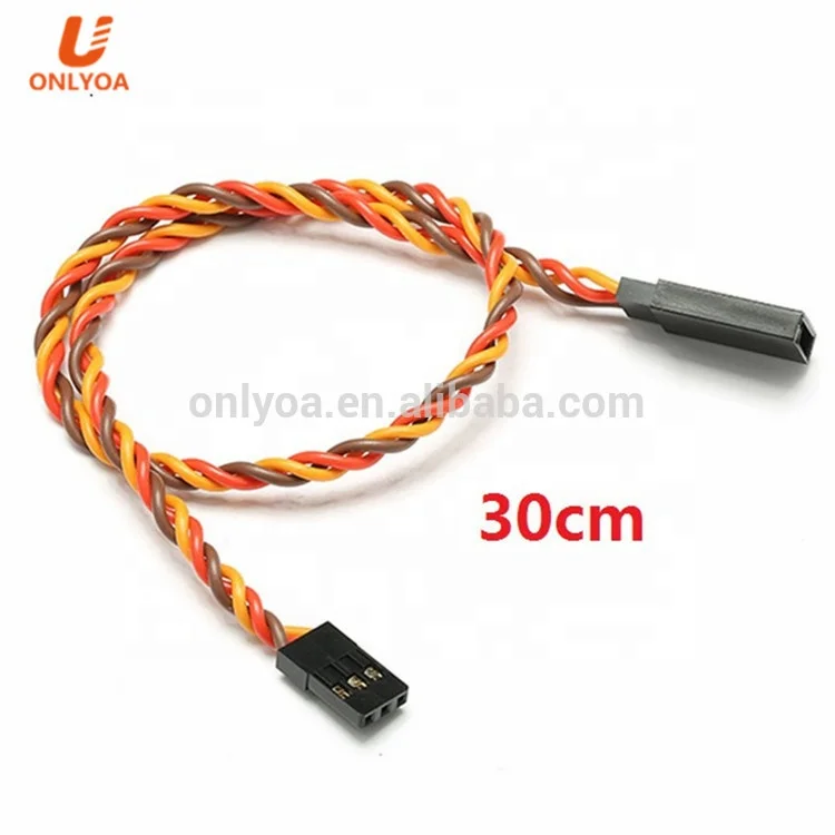  300 мм 30 см 22AWG 60core JR сервопривод «штырь-штырь» Удлинительный кабель Проводные выводы для вертолета на дистанционном управлении