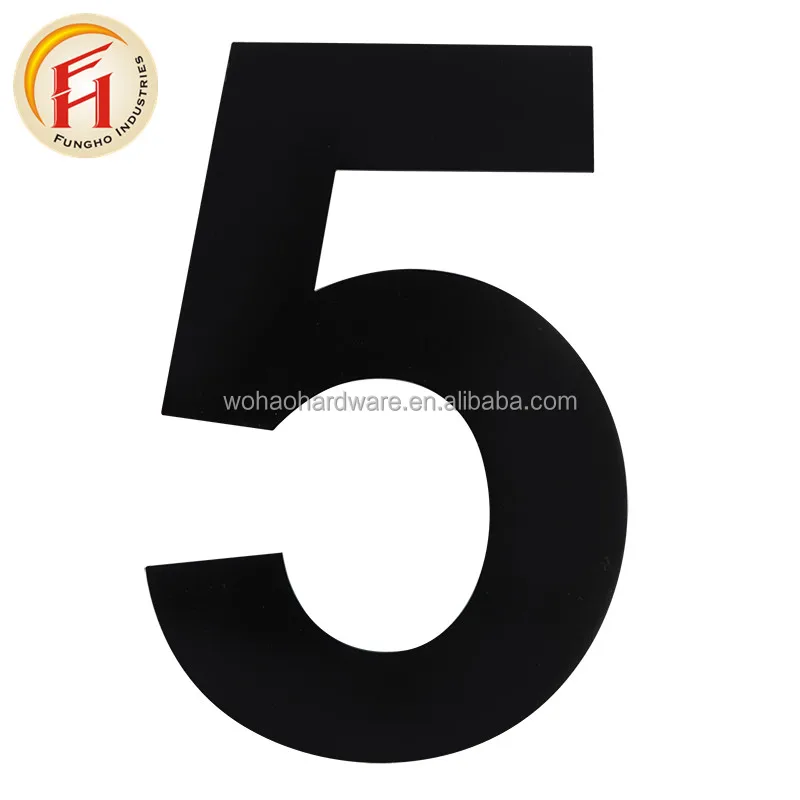 
Modern Floating stainless steel 304 House Numbers 