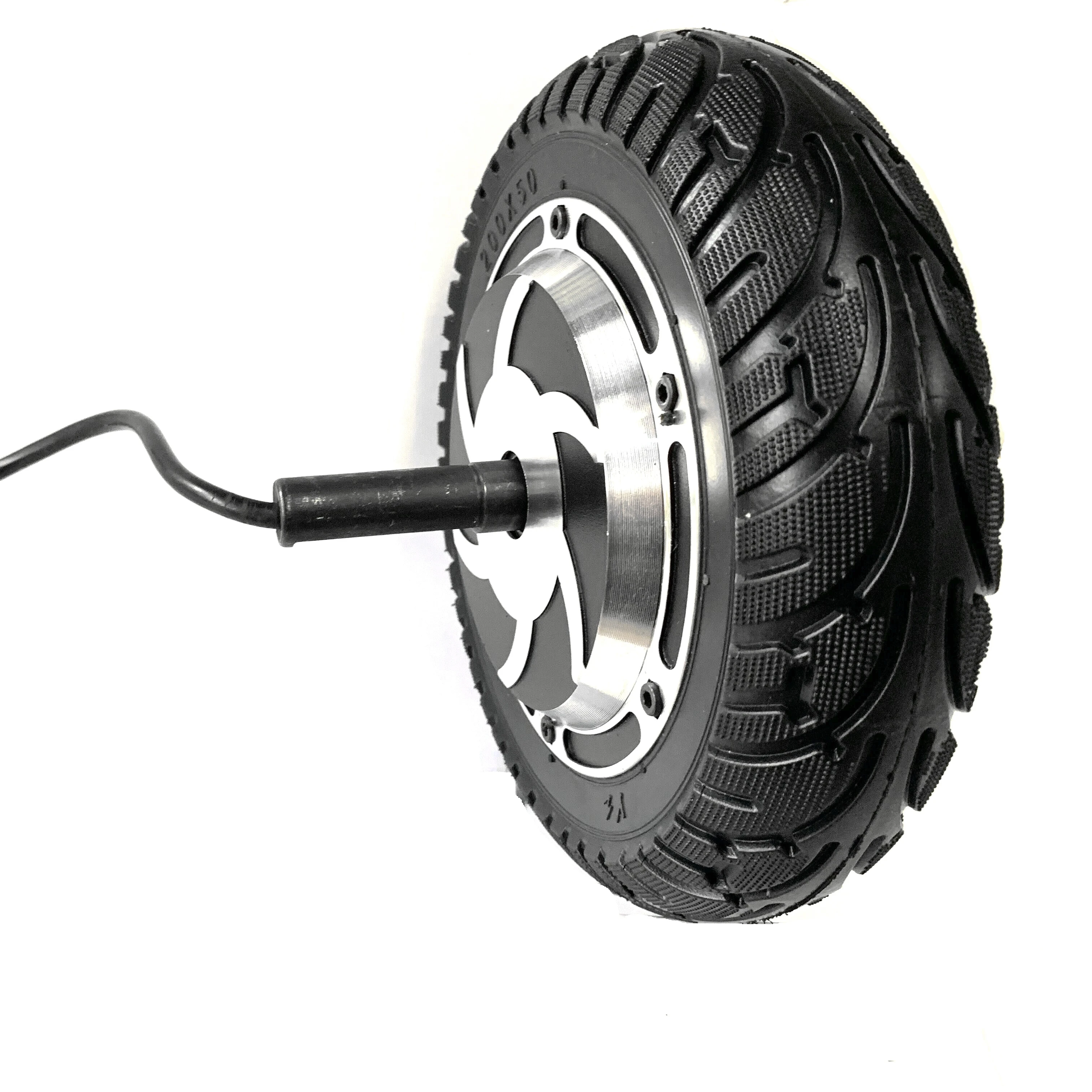 WINboard new customized 8 inch  huge torque all terrian hub motor 200 50 off road rubber all terrain hub motor wheels