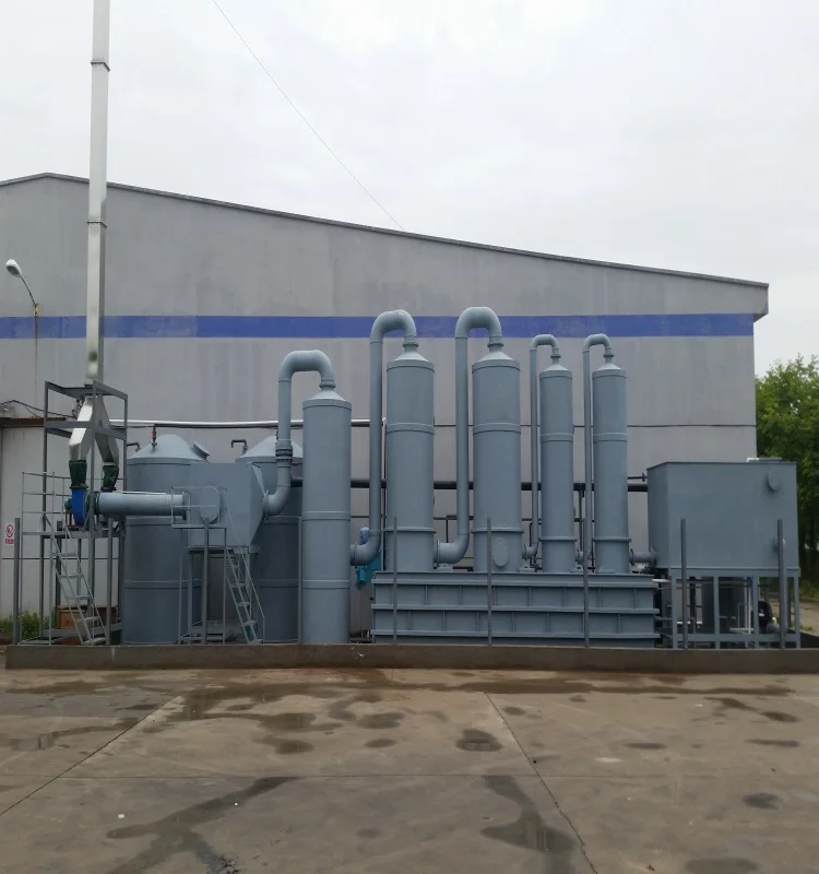 Sterilizer EO gas scrubber
