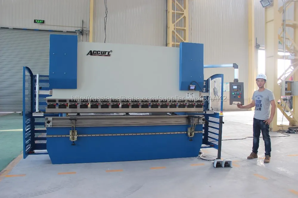 Accurl Бренда Гидравлических ЧПУ гибочный пресс машина, WC67K 100 Т 3200 Используется гибочный станок для 3-летней гарантией