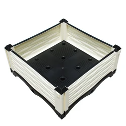 Suntour Outdoor Large Garden Planter Bed Collapsible Planting Boxs