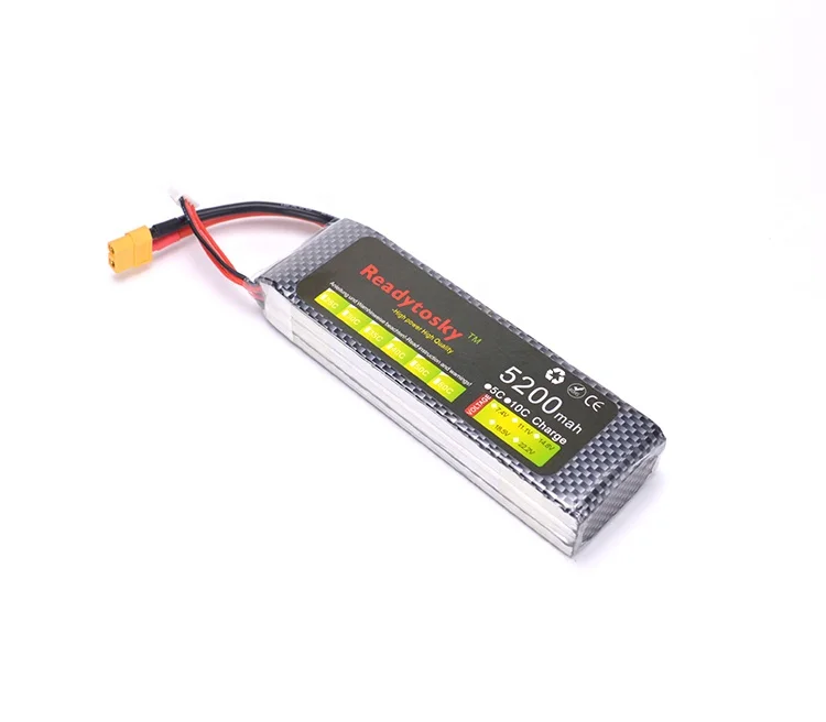 A Level 11.1V 5200mAh 3S 35C Li-po Battery energy sources Multi-rotor helicopter XT60 / T Plug Connector