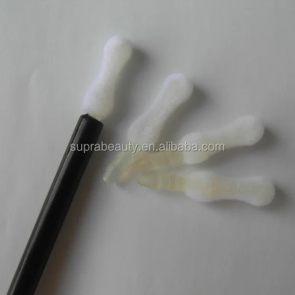 
High quality makeup brush disposable short lip gloss applicator 