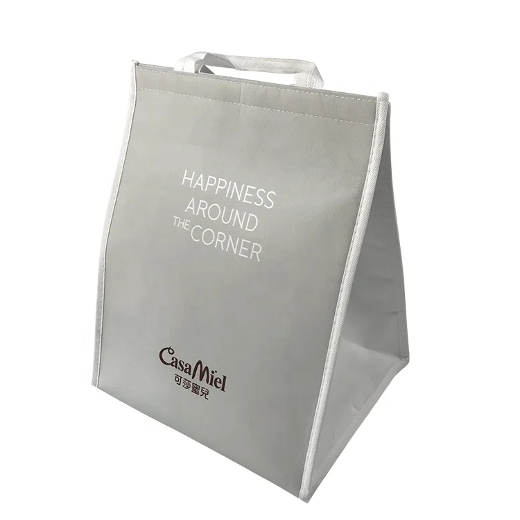 
Promotional gray Color Small Cake Freezer Cooler Bag For Outdoor Picnic 