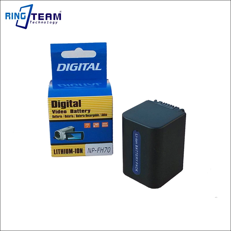 Digital Battery NP-FH70 NP-FH60 NPFH70 NP FH70 FH60 for SONY DCR-SX60 HDR-UX7E UX7 UX5E TG1 TG3 TG5V AC-VQH10 HXR-MC1 Camcorder