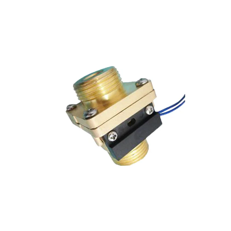 High reliability vertical and horizontal direction magnetic electronic brass chilled water flow switch