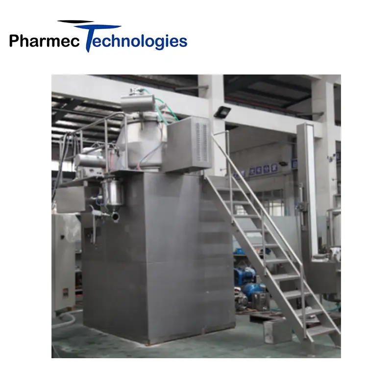 Высокоэффективный смешивающий гранулятор с высоким уровнем намокания