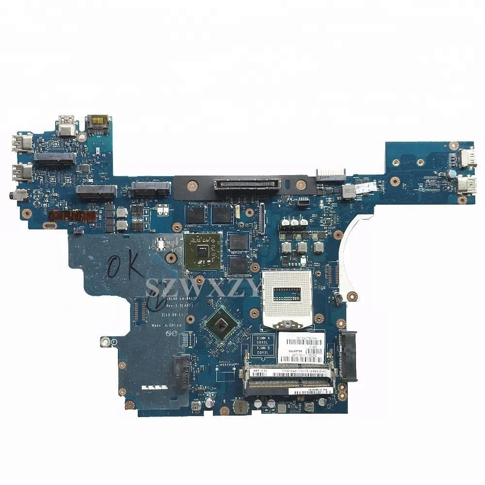 100% working For Dell E6540 Series Laptop Motherboard VALA0 LA-9411P VWNW8 CN-0VWNW8 DDR3L