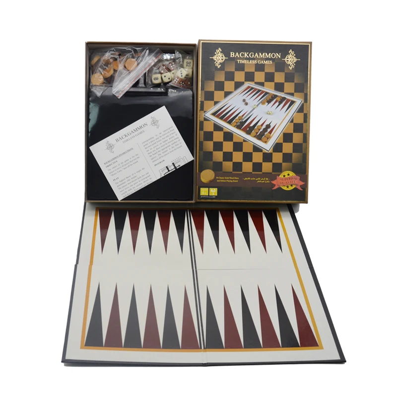 Классическая настольная игра с принтом Backgammon, высокого качества