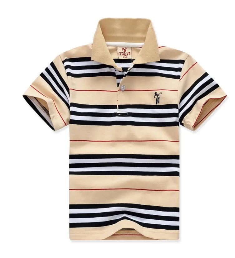 T shirts for boys summer fashion cotton short sleeved striped boys clothes kids clothes T shirt
