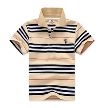 T shirts for boys summer fashion cotton short sleeved striped boys clothes kids clothes T shirt