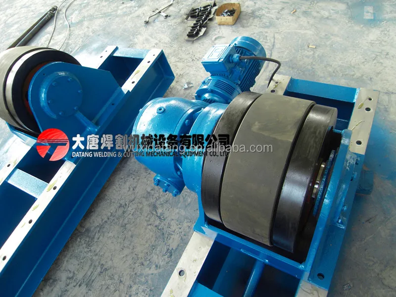 DATANG welding pipe rotator   rubber roller  welding rotator