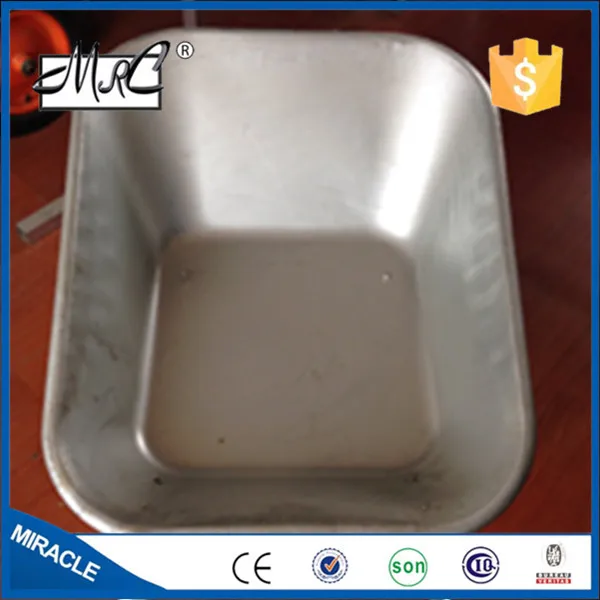 Сверхпрочная Строительная садовая тачка WB6211 с двумя колесами