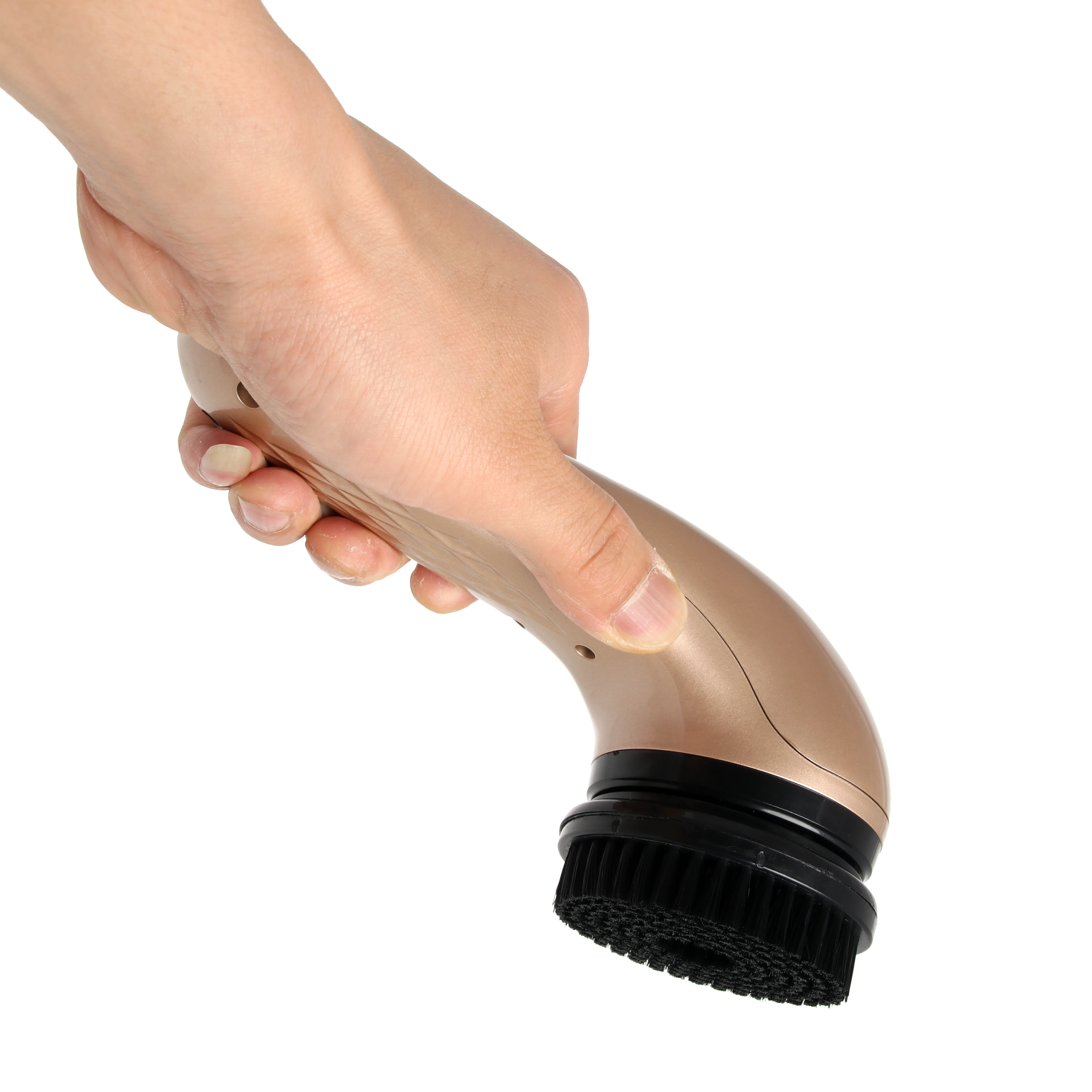 
Leather care shoe shine cleaner brush rechargeable hand held automatic shoe polisher electric 