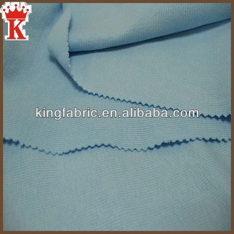 
China textile city recommend products knitted 97% cotton 3% elastane fabric 
