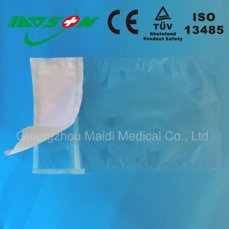 
Medical disposable plastics Tyvek header pouch 