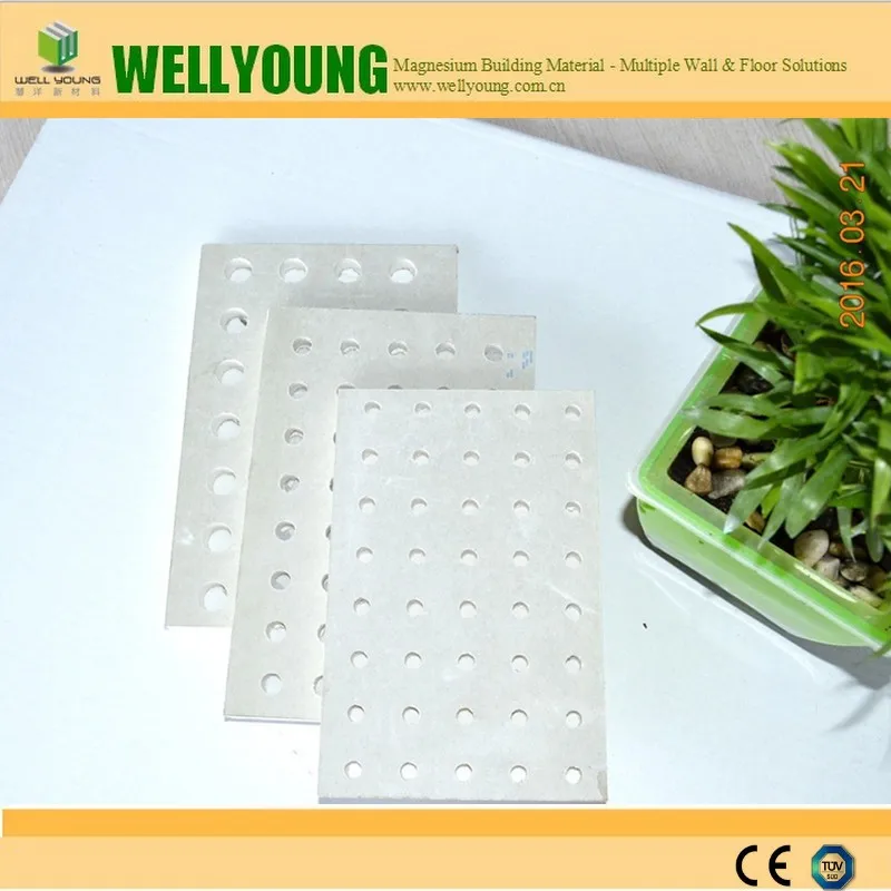 cheap price paper faced fireproof plaster board perforated gypsum board with irregular hole