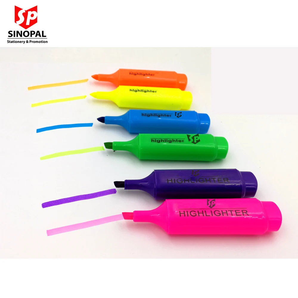 HOT Sell Cheap cost customized digital highlighters for school and office