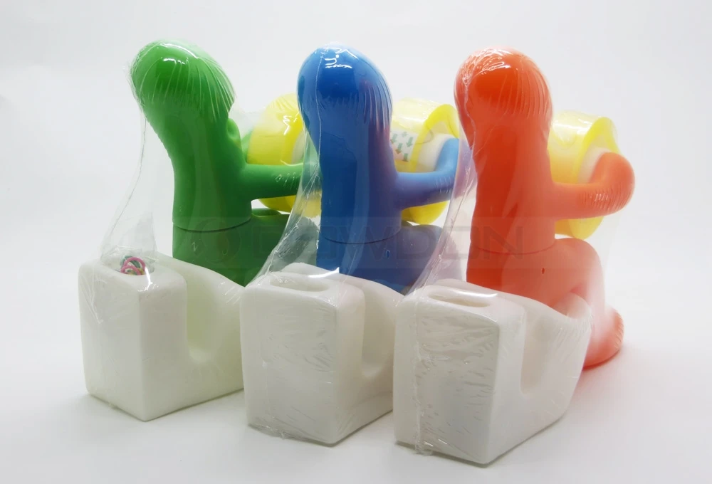 Funny Deco Desk Accessory Office Supply Tape Dispenser Pen & Memo Holder Paper Clip Storage