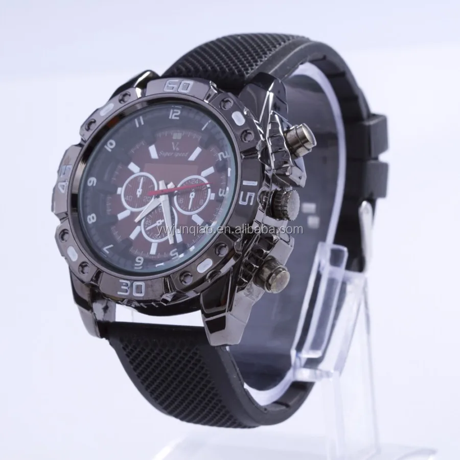 
You Logo Gustom Watches Gold.Silicone Sport Watch Explosive Dunk V6 Racing Fashion Watch. 