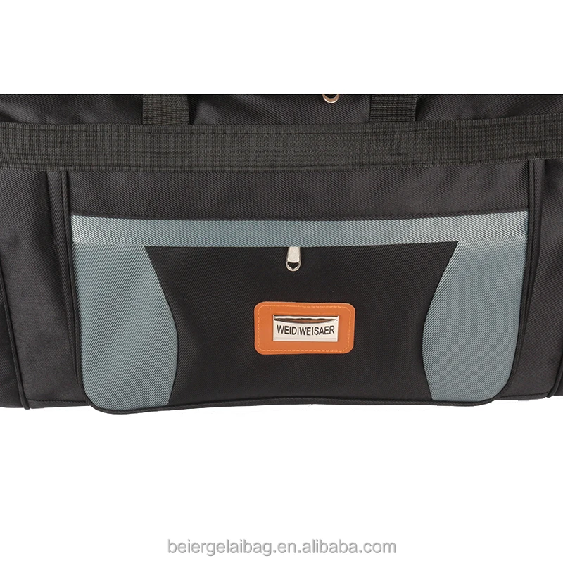 
Ripstop nylon carry-on duffel suit bag large travel mens duffel bag 